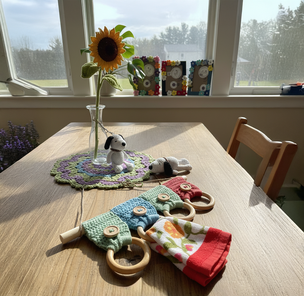 Handmade pieces by Knitting Dreams